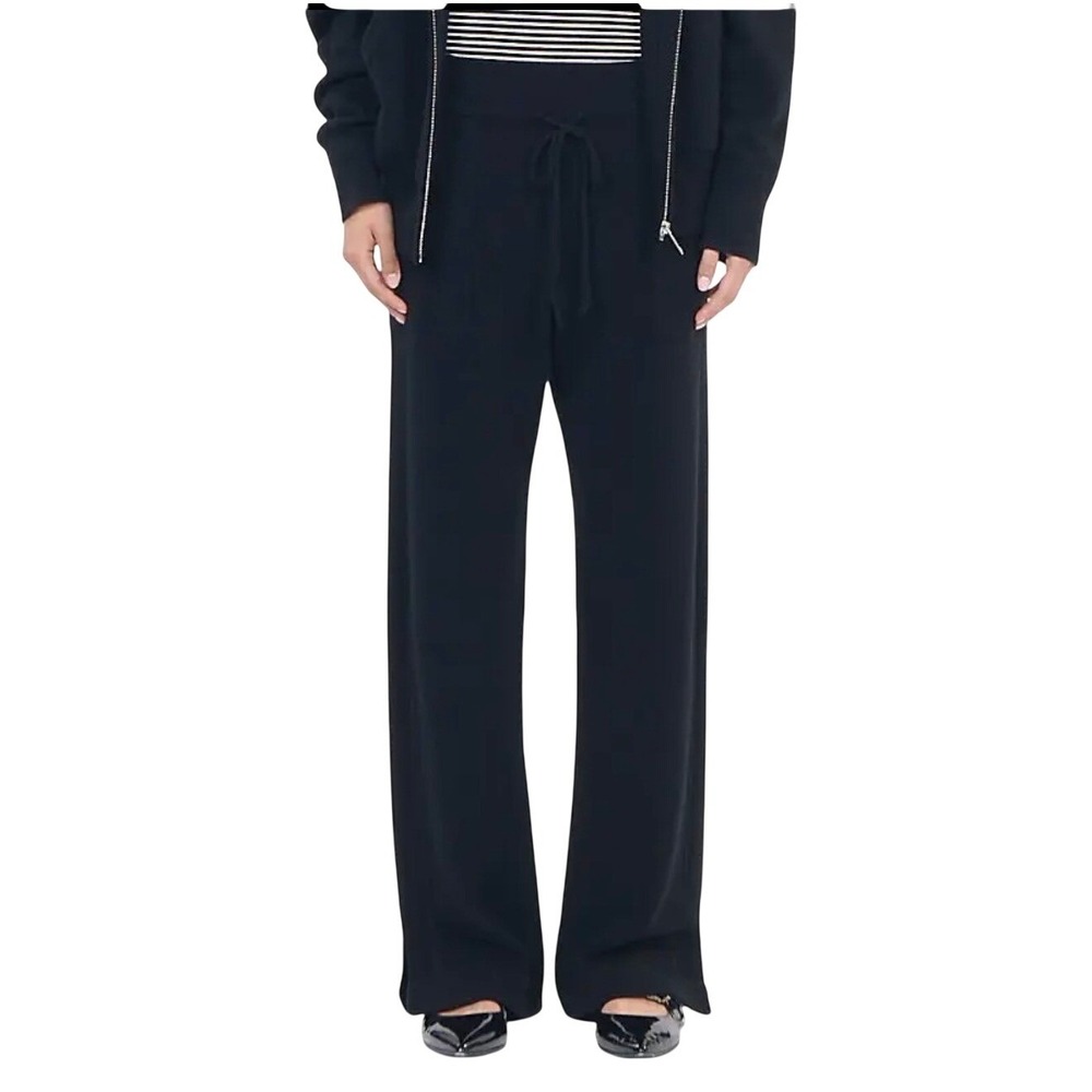 The Kooples Cashmere Wool‎ Blend Pants Straight Leg Drawstring Women's M